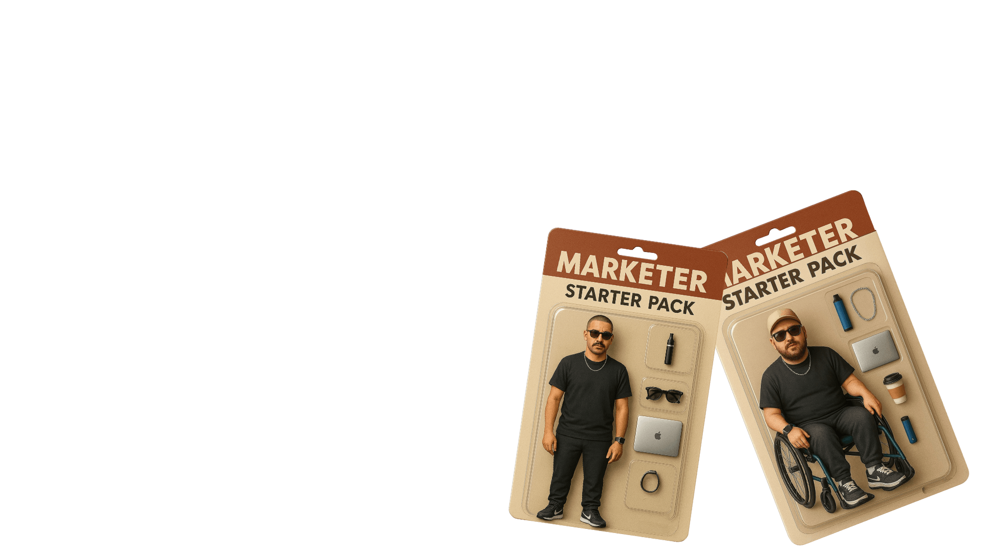 Marketer puppet